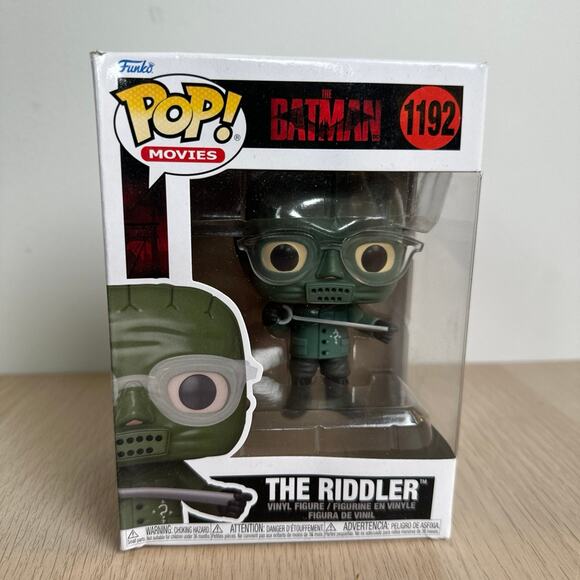 The Batman Funko Pop #1192 - The Riddler - New In Box - Picture 1 of 1